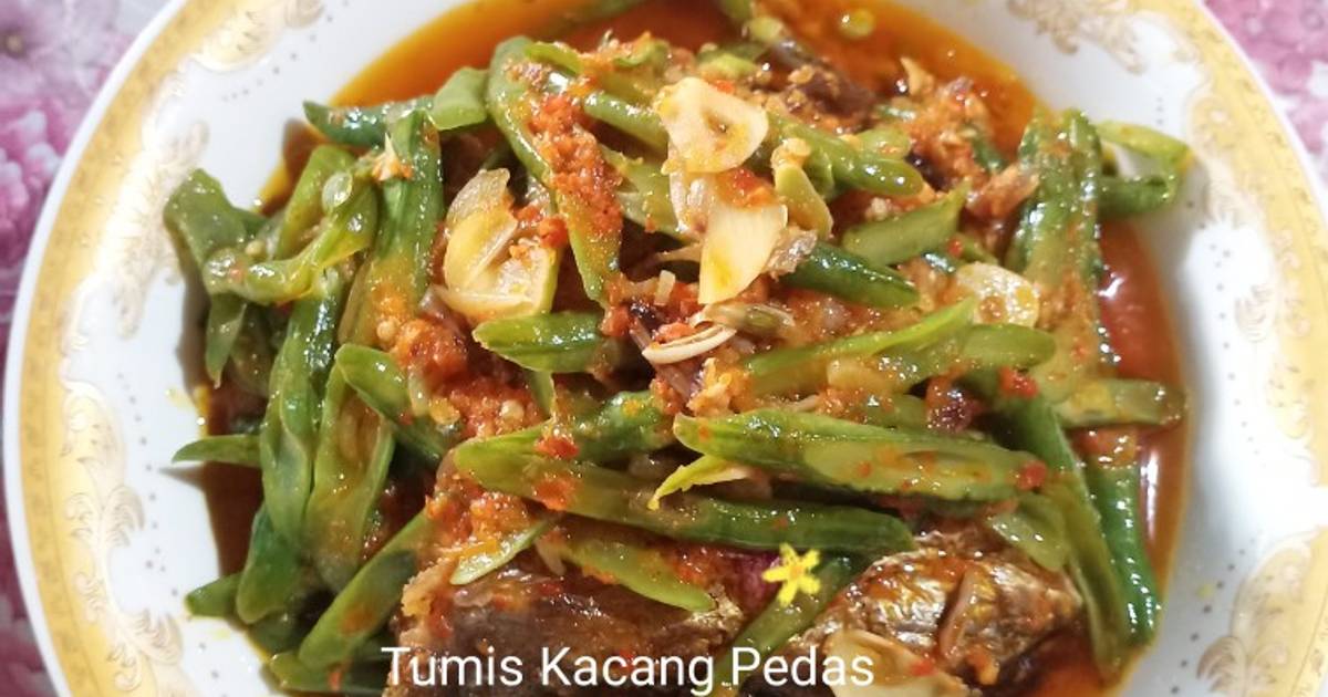 Resep Tumis Kacang Ikan Salai Pedas Oleh Rika Ayu Dapur Mama Cookpad