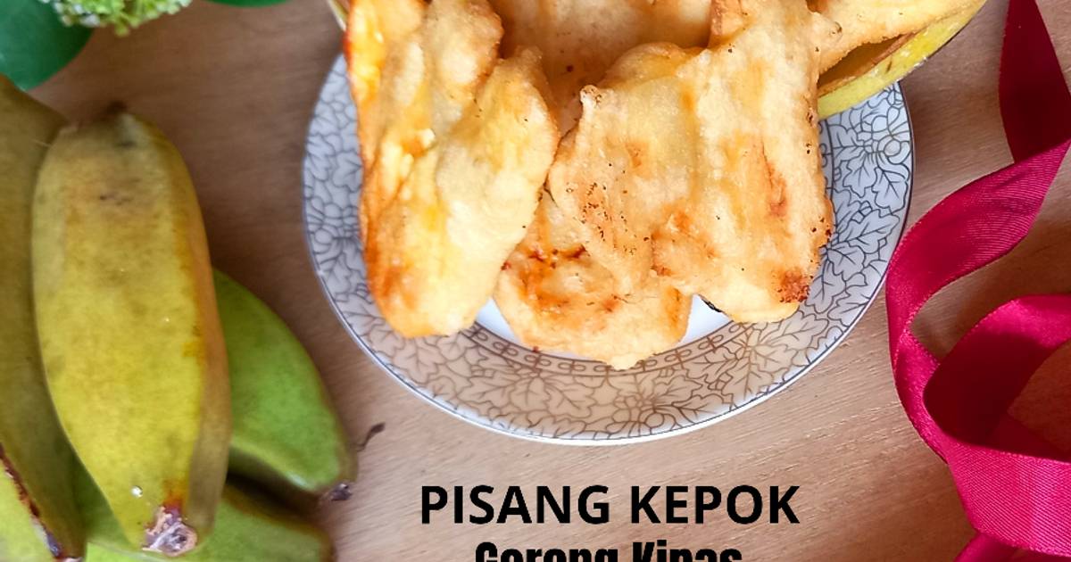 Resep Pisang Kepok Goreng Kipas Oleh Wenny Yudi S Psi Mm Cookpad