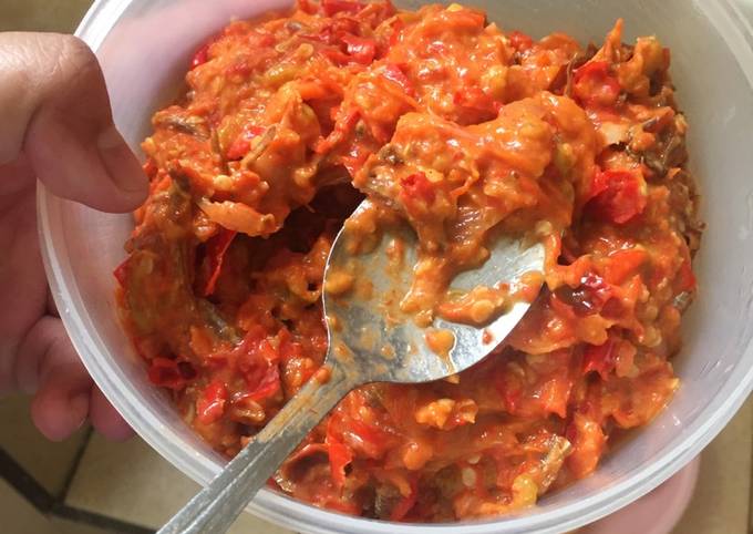 Resep Sambal Lado Tomat Teri Oleh Agnes Yolanda Putry Cookpad