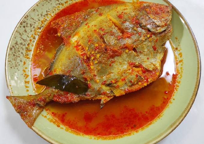 Resep Asam Pedas Ikan Bawal Oleh Syasyazkitchen Cookpad