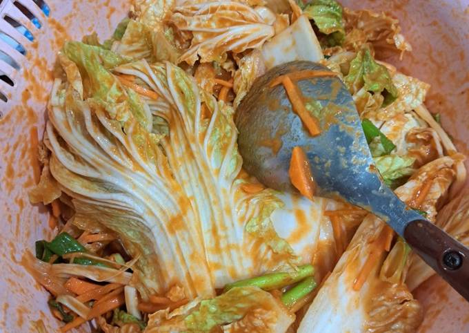 Resep Kimchi Sawi Putih Oleh Dhesy Ahmad Cookpad