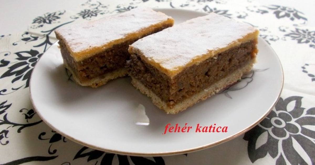 Berliner Szelet Feh R Katica Receptje Cookpad Receptek