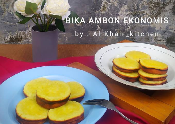 Resep Bika Ambon Ekonomis 2 Telur Oleh Al Khair Kitchen Cookpad