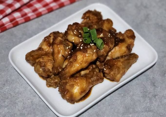 Resep Honey Spicy Chicken Wings Frozen Food Oleh Dapur Olive Cookpad