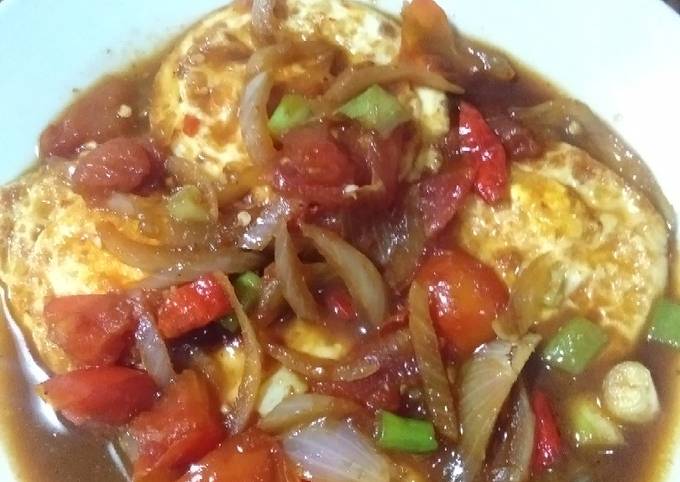 Resep Telor Ceplok Saos Kecap Oleh Elva Muchtar Cookpad