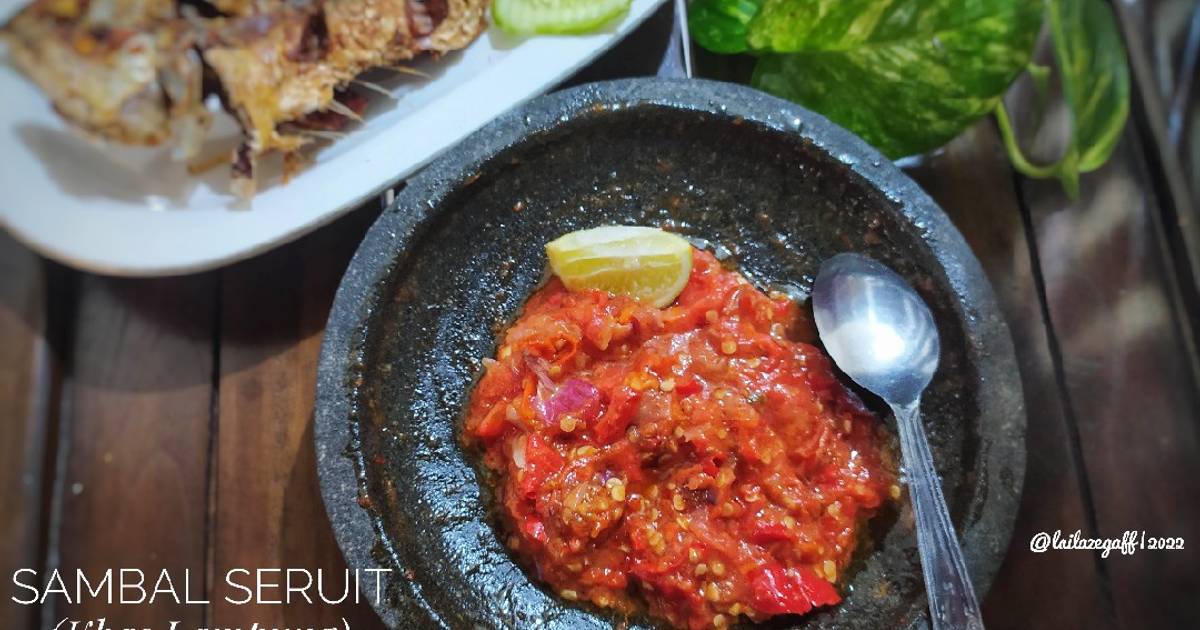 Resep Sambal Seruit Khas Lampung Oleh Lailazegaff Cookpad