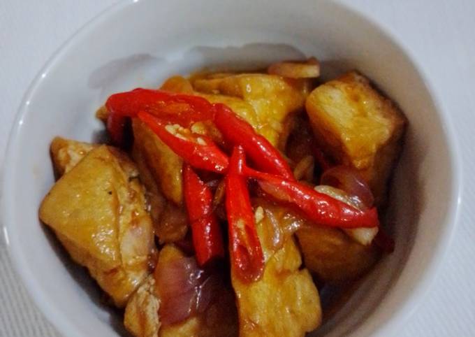 Resep Tahu Saus Tiram Oleh Novi Oppie Indriana Cookpad