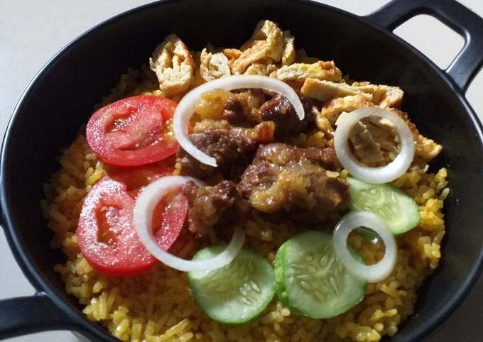 Resep Nasi Kebuli Sapi Magicom Oleh Tati Noerh Cookpad