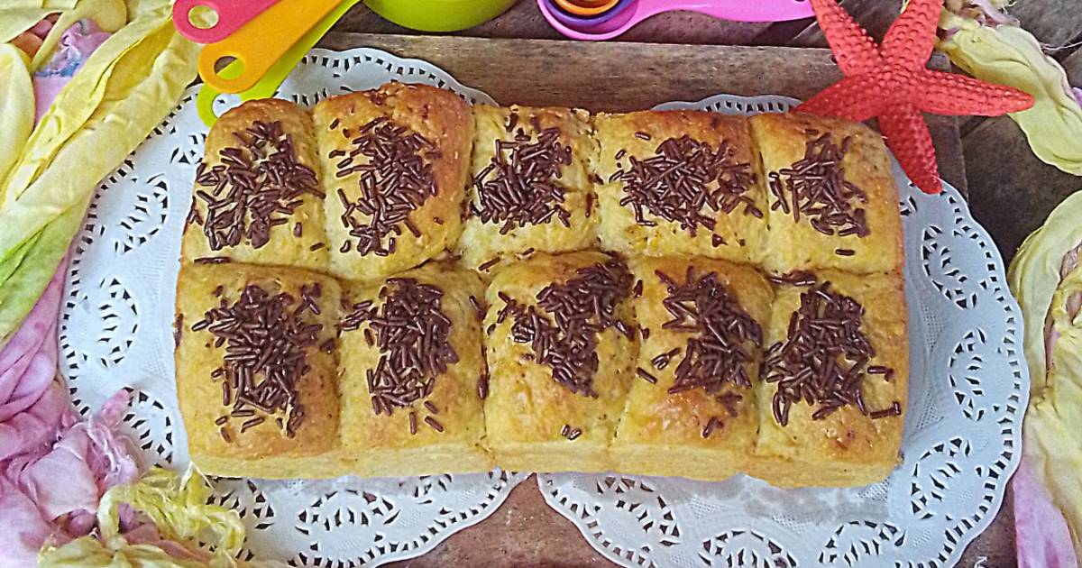 Resep Roti Ubi Or Sweet Potato Bread Roti Sobek Ubi Tanpa Ulen Oleh