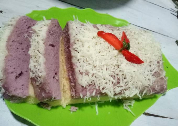 Resep Bolu Lapis Talas Oleh Tatty Cookpad