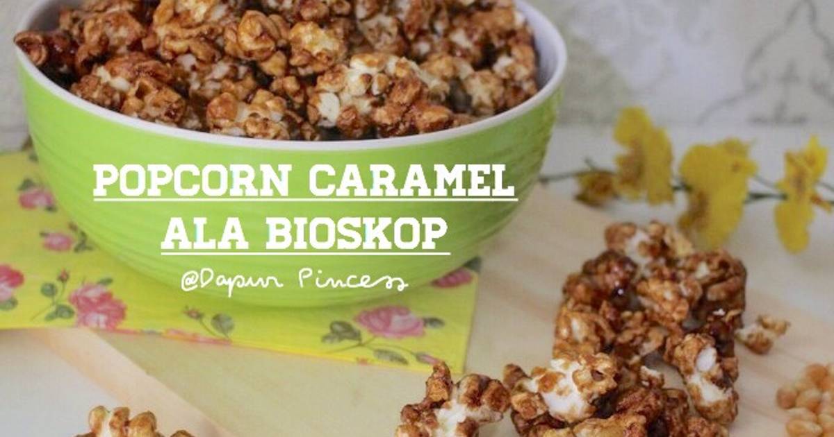 Resep Popcorn Caramel Ala Bioskop Oleh Rindaags Cookpad