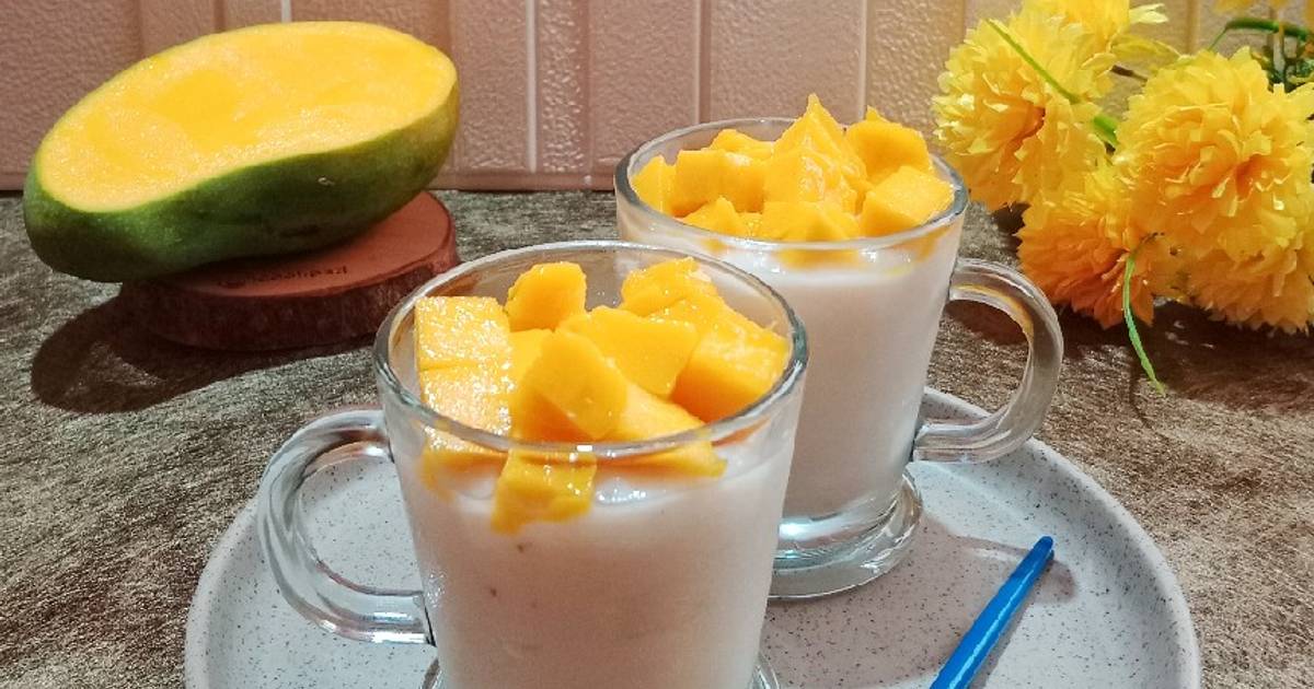 Resep Jus Sirsak Susu Topping Mangga Oleh Kasmira Cookpad