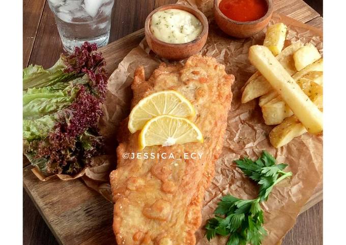 Resep Fish And Chips Oleh Ecy Cookpad