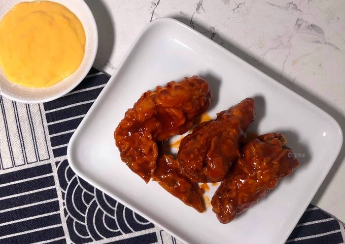 Resep Fire Chicken Wings Ala Richeese Oleh Enonew Cookpad