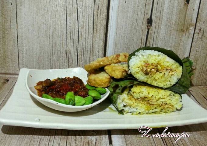 Resep Nasi Bakar Ikan Tongkol Oleh Zakiaaja Cookpad