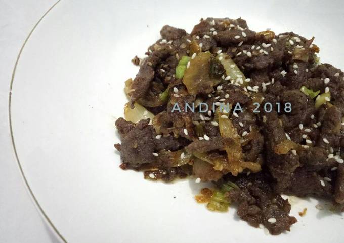 Resep Beef Bulgogi Oleh Andina Puspita Cookpad