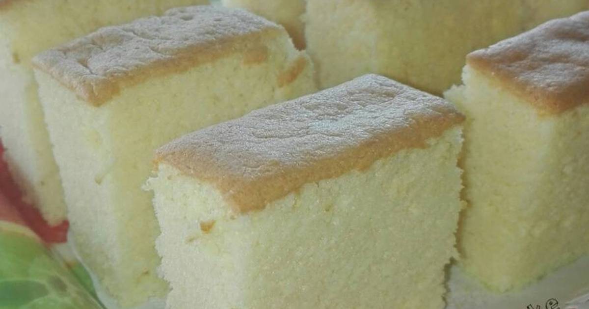 Resep Condensed Milk Cotton Cake Oleh Phie And Cake Cookpad