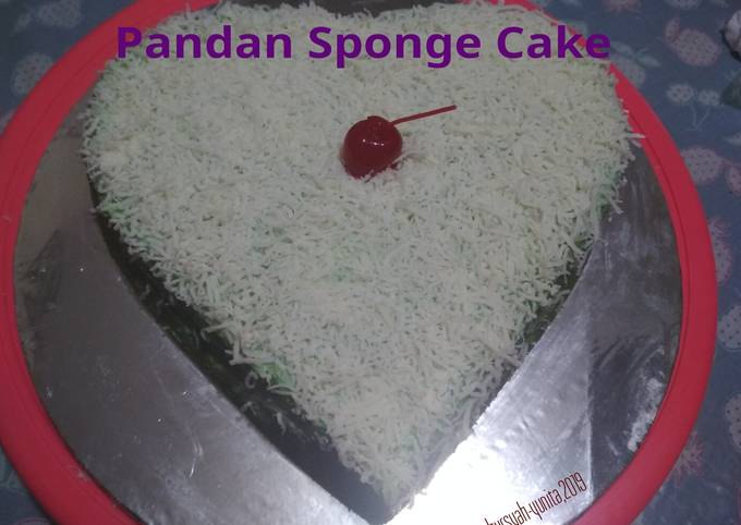 Resep Pandan Sponge Cake Oleh Bursyah Yunita Cookpad