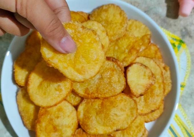 Resep Keripik Kentang Kriuk Oleh Noni Sukmawati Cookpad