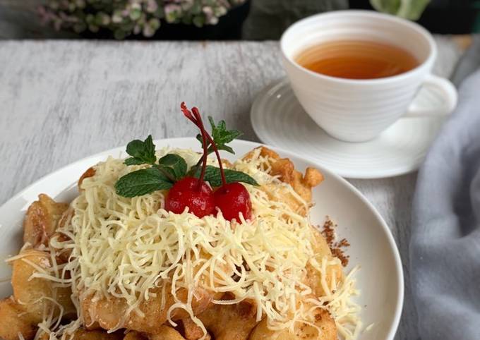 Resep Pisang Goreng Keju Crispy Oleh Dewi Audy S Cookpad