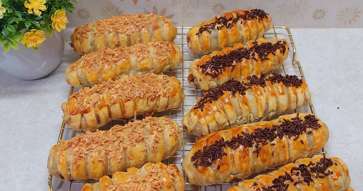 Resep Bolen Pisang Lilit Puff Pastry Oleh Pawon Puri Cookpad