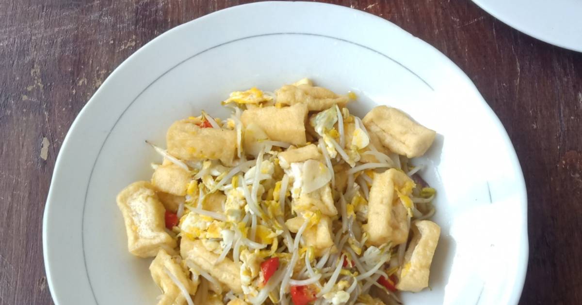 Resep Tumis Tahu Taoge Oleh Eli Yana Dwi Lestari Cookpad