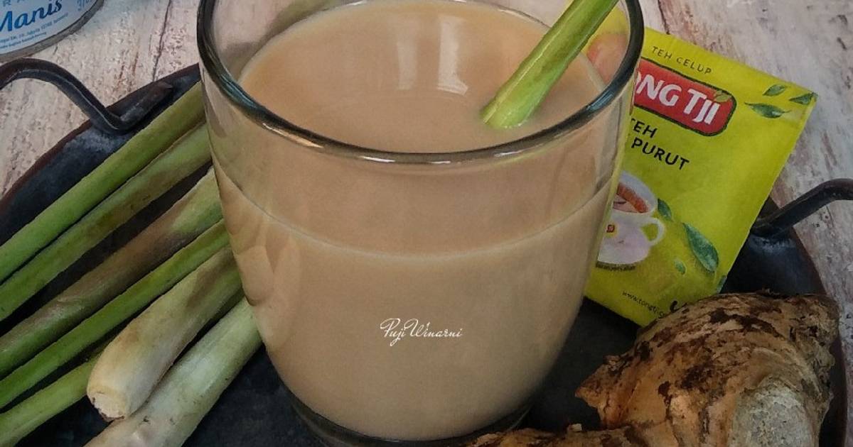 Resep Wedang Sujare Susu Jahe Sere Teh Oleh Puji Winarni Cookpad