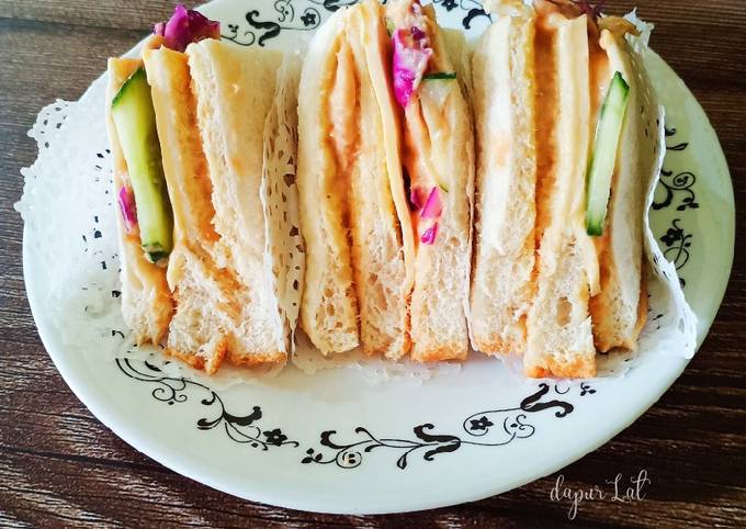 Resipi Sandwich Tuna Mayo Oleh Latipah Nawawi Cookpad