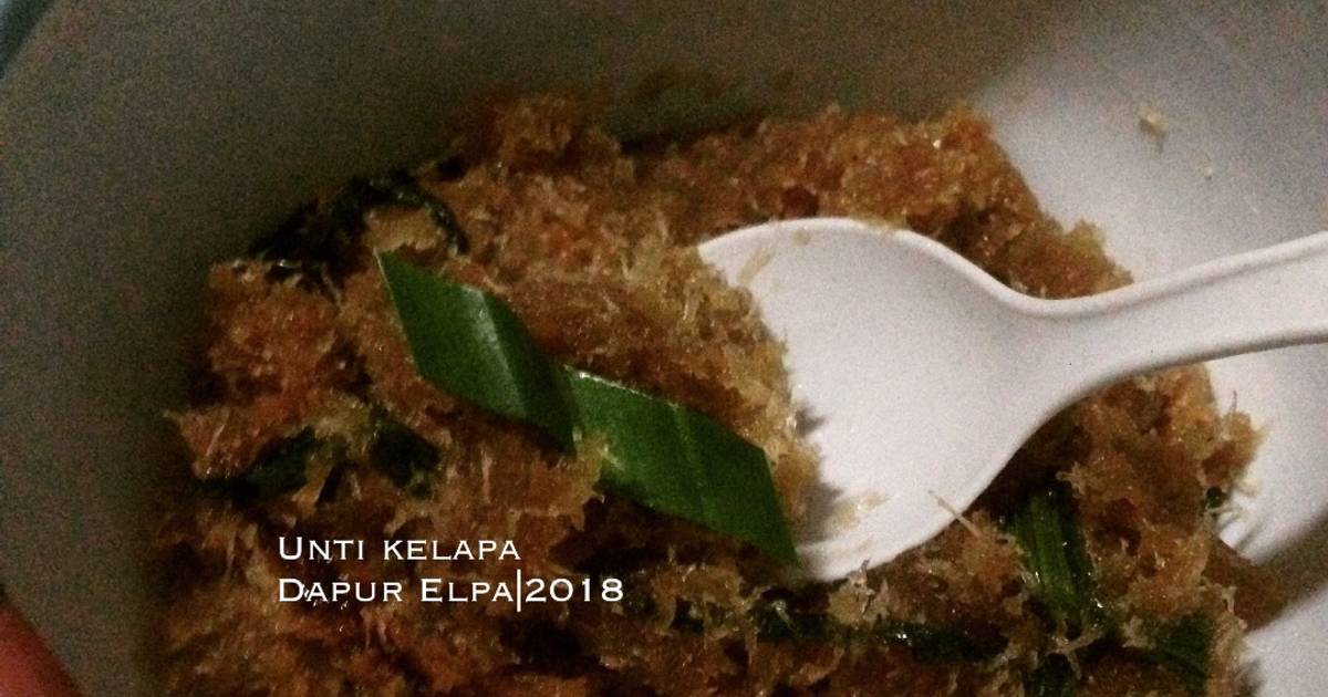 818 Resep Unti Kelapa Muda Enak Dan Mudah Cookpad