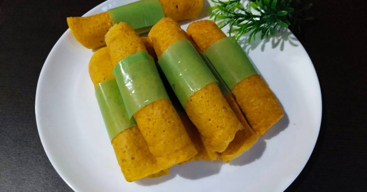 Resep Serabi Gulung Labu Kuning Oleh Shanty Yuniar Cookpad