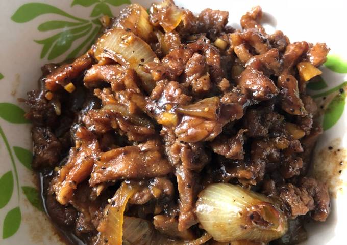 Resep Sapi Lada Hitam Oleh Dapoer Bu Zuh Cookpad