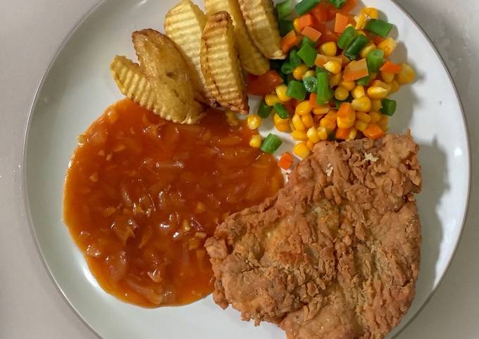 Resep Chicken Crispy Steak Oleh Agung Sanjaya Cookpad