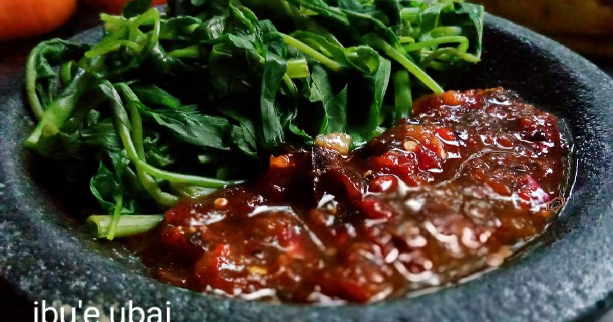 Resep Kangkung Brambang Asem Oleh El Shinta Dewi Cookpad