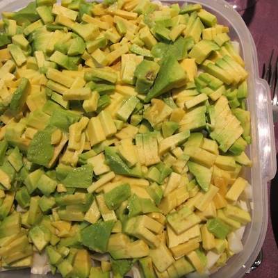 Ensalada De Lechuga Palmitos Manzana Y Palta Receta De Yabiana Cookpad