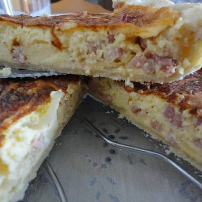 Tarta Salada De Bacon Y Queso Cremoso Receta De Rebe Cookpad