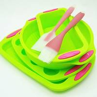 6-piece professional grade silicone baking set