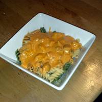 Crockpot Buffalo Chicken Pasta
