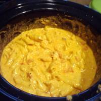 Crockpot Buffalo Chicken Pasta