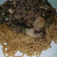 Ground Beef with Mushrooms
