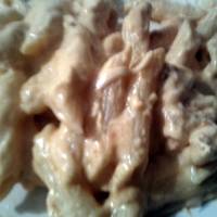 Crockpot Buffalo Chicken Pasta