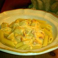 Crockpot Buffalo Chicken Pasta