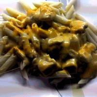 Crockpot Buffalo Chicken Pasta
