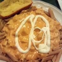 Crockpot Buffalo Chicken Pasta