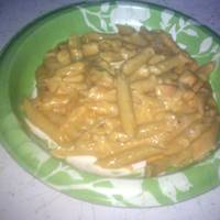 Crockpot Buffalo Chicken Pasta
