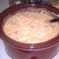 Crockpot Buffalo Chicken Pasta