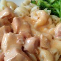 Crockpot Buffalo Chicken Pasta