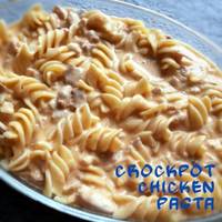 Crockpot Buffalo Chicken Pasta