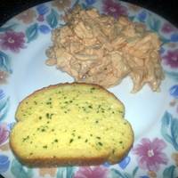 Crockpot Buffalo Chicken Pasta