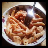 Crockpot Buffalo Chicken Pasta