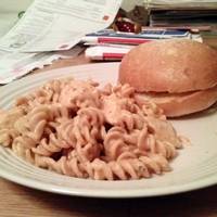 Crockpot Buffalo Chicken Pasta